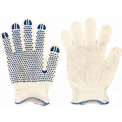 Перчатки Compass с покрытием ПВХ точка XL (10) 10 пар 605