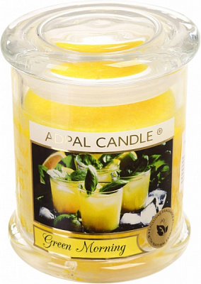 Свеча ароматическая Pako-If Зеленое утро 12,2х9 см (А-197) 