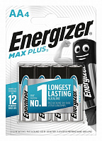 Батарейка Energizer Max Plus AA (R6, 316) 4 шт. (E301323602) 