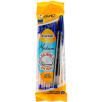 Набір ручок кулькових BIC Cristal 4 шт. сині 