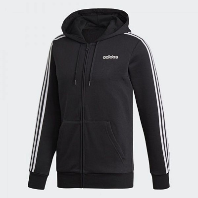 Джемпер Adidas E 3S FZ FL DQ3101 р. XL чорний