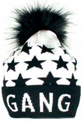 Шапка для девочек Gang р.52 белый 19BG130-7-1850 