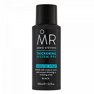 Волокна волосся кератинові MR. Jamie Stevens 15 г чорний