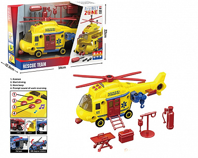 Вертолет спасательный YI WAN TOYS OTB0579993