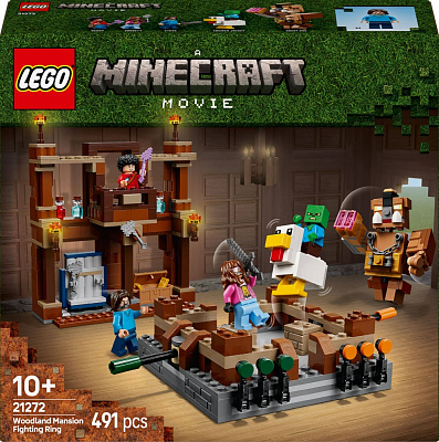 Конструктор LEGO Minecraft Бойцовский ринг в лесном имении 21272
