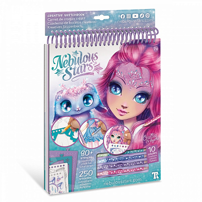 Набор для творчества Скетчбук Кристалия мотивы самоцветов 11140