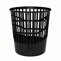 Кошик для паперу Эталон-С сітчатий чорний 10 л 