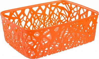 Корзина пластиковая Curver Neo Colors помаранчовий 127x290x377 мм