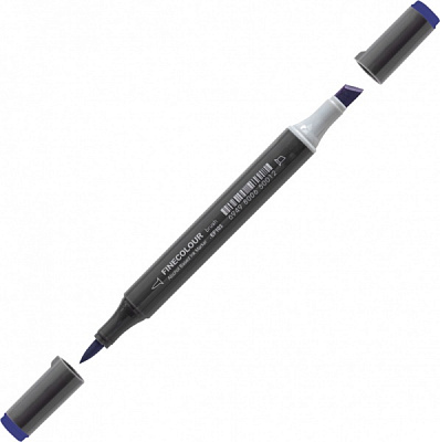 Маркер спиртовой FINECOLOUR Brush-mini EF103-114 темно-синий 