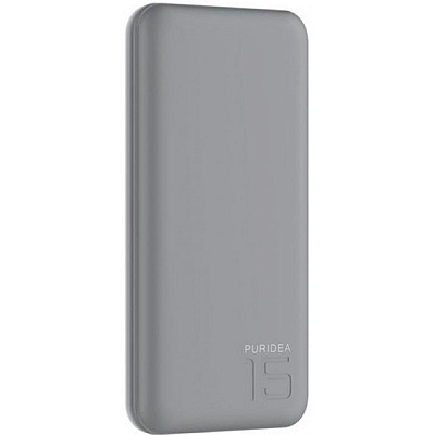Зарядное устройство Puridea S3 15000mAh Rubber Grey&White