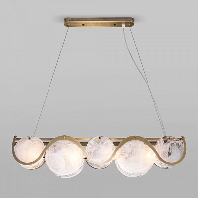 Подвес Strotskis Galicia Wi-Fi 4x60 Вт E14 античная бронза 354/4 (бронза) 