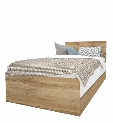 Кровать LION Бергамо 90x200 см дуб аппалачи 