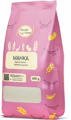 Крупа манная Поличка Смаку 600 г 
