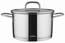 Кастрюля с крышкой Vinzer Glossy Line 5,6 л 50045