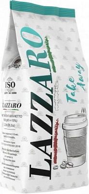 Кава в зернах Lazzaro Take away 1000 г