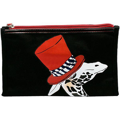 Косметичка Gentelman Giraffi чорна 22.5x14x9 см