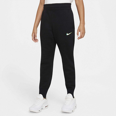 Штани Nike G NSW CLUB HW PRNT DO2350-010 р. XL чорний