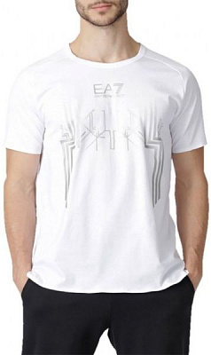 Футболка EA7 JERSEY_T-SHIRT 3GPT78-PJV8Z-1100 L белый