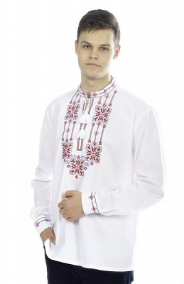 Вышиванка Эдельвика 566-20/09 белый р. XL 