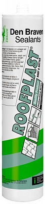 Герметик битумный Den Braven Zwaluw Roofplast черный 300мл