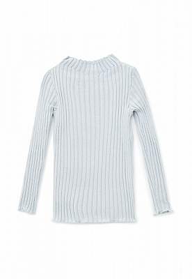 Гольф для дівчаток для дівчинки ART KNIT Little Kelly р.122-128 світло-сірий