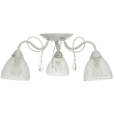 Люстра Accento lighting Florence ALHu-HKW31312/3 3x60 Вт E14 белый