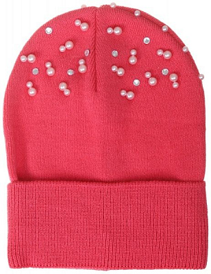 Шапочка детская для девочки Kraft+ 2690 р.52 персик 