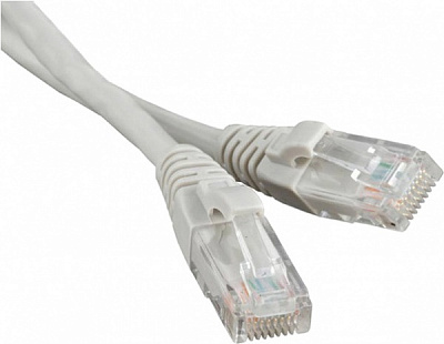Патч-корд GoldMine UTP Cat5e 10 м сірий (118289)