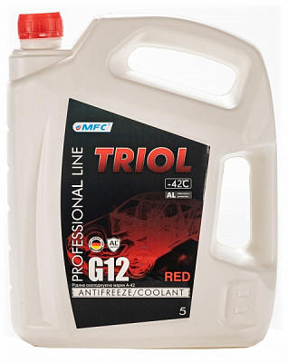 Антифриз MFC TRIOL Professional от -40 до +110 5л красный 