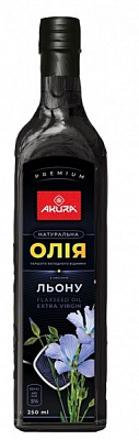 Масло льняное Akura 250 мл 