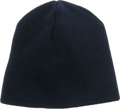 Шапка полушерстяная синий