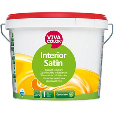 Краска Vivacolor Interior Satin A 2.7 л