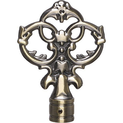 Наконечник Cardinal Эльзас наборной d19 мм антик 