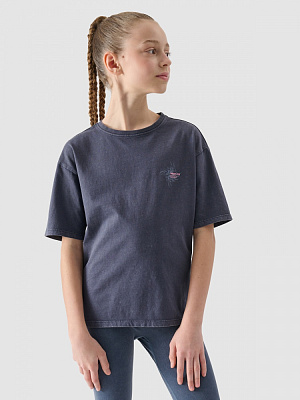 Футболка 4F TSHIRT F1853 4FJWSS25TTSHF1853-22S р.122 синій