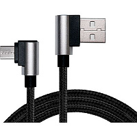 Кабель Real-el USB – microUSB 1 м чорний (USB 2.0 Premium AM-Micro USB 1) 