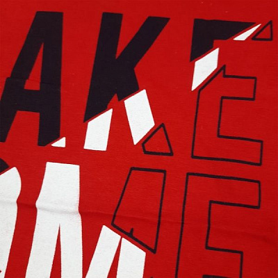 Футболка для хлопчика AKKU Make Some р.122 червоний 9064