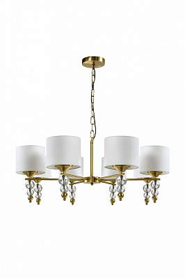 Люстра потолочная Sensio Aurelia 8xE14 золотистый PR-PL321164-8