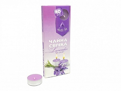 Набор чайных свечей Лаванда 10 шт. А10 Pako-If