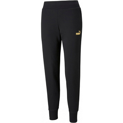 Брюки Puma ESS+ Metallic Pants FL cl 84613901 р. S черный