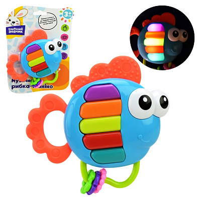 Игрушка музыкальная Країна Іграшок Рыбка PL-724-71