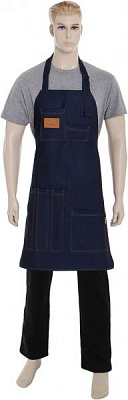 Фартук Grill and BBQ Indigo 60x85 см Lizard-jeans