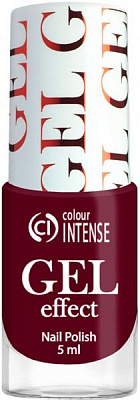 Лак для ногтей Colour Intense Gel Effect 65 039 Баклажановый 5 мл 