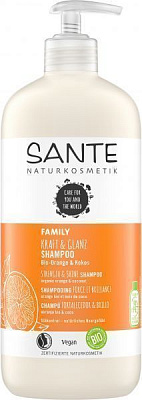 Биошампунь для волос Sante Апельсин и Кокос укрепляющий 500 мл