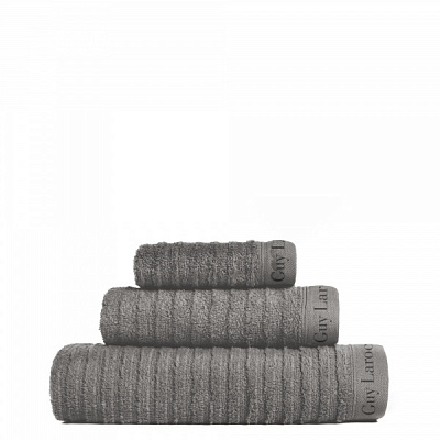 Набор полотенец махровых Palace 3 шт., 550г/м2 серый Guy Laroche 