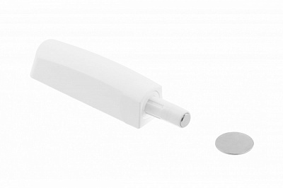 Демпфер GTV с магнитным адаптером короткий белый механический Push open