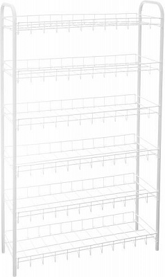 Етажерка Metaltex 6-рівнева для взуття SHOE6 230x640x1040 мм білий