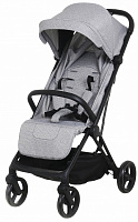 Коляска прогулочная Cleverkids A16 серая 