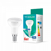 Лампа світлодіодна TITANUM 6 Вт R50 матова E14 220 В 4100 К 25684 