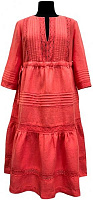 Платье Галерея льна Филадельфия р. 42 лососевый 0040/42/587 