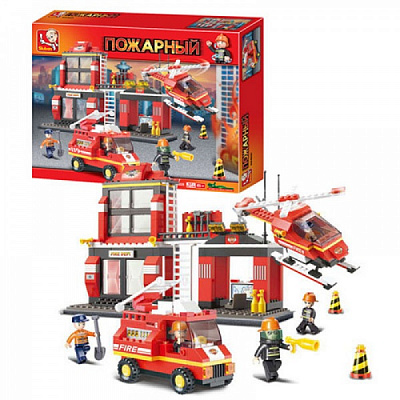 Конструктор Sluban Пожарные спасатели M38-B0225